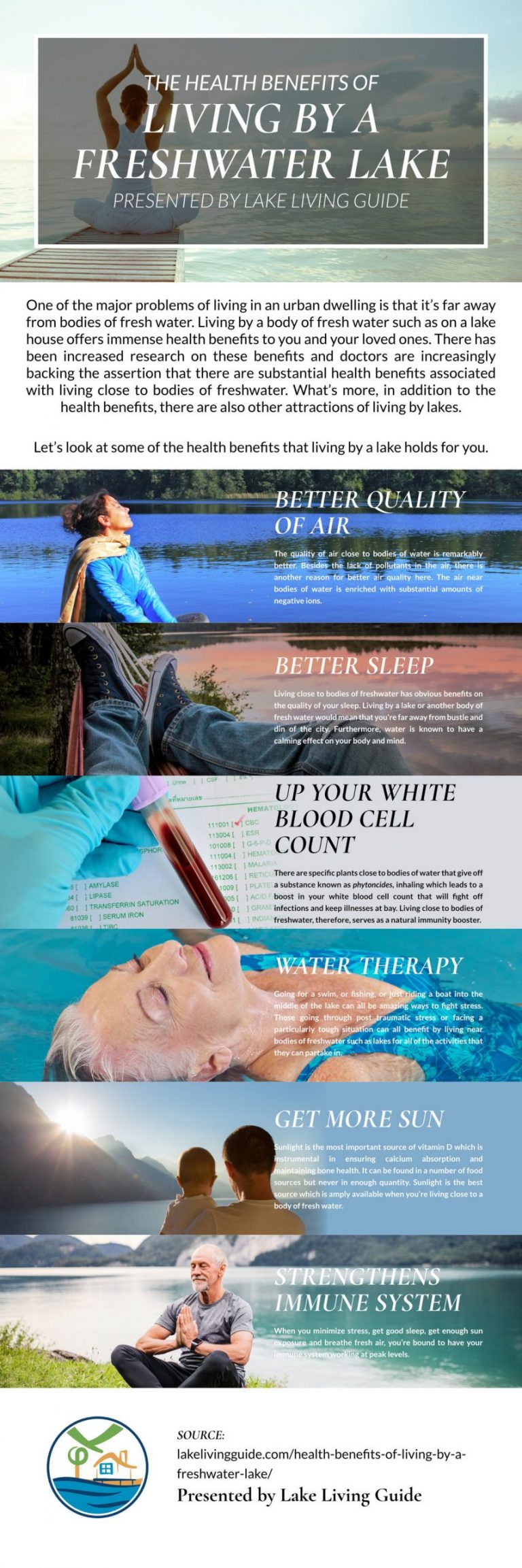 The Health Benefits of Living by a Freshwater Lake Lake Living Guide