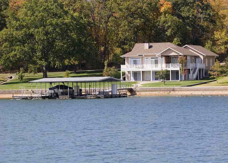 Lake properties are growing in value over time